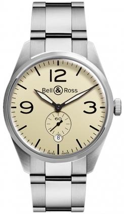 Beige origine Bracelet Bell&Ross Vintage montre Hommes - Cliquez sur l'image pour la fermer